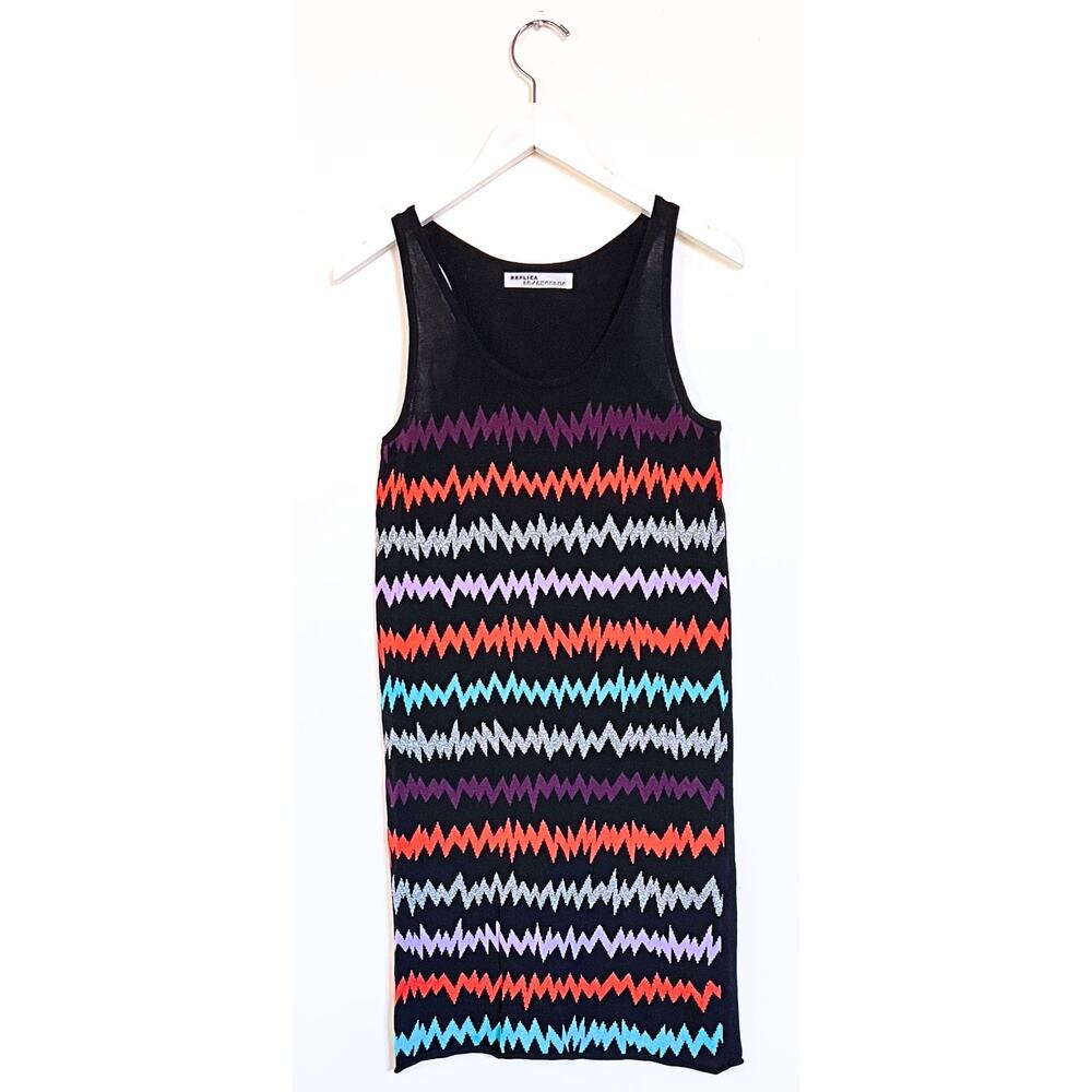 Replica Los Angeles - Electric Stripe Tank Dress